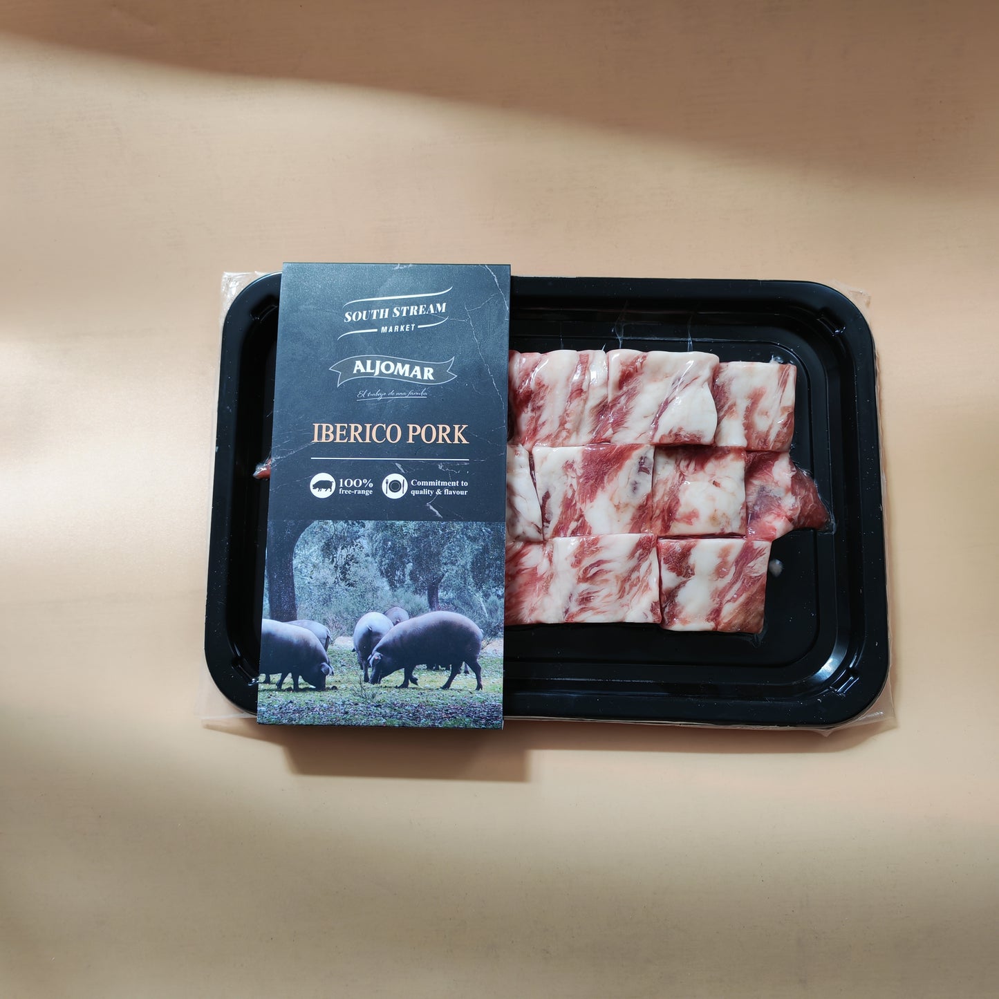 Spain Aljomat Iberico Pork Baby Back Ribs 300g