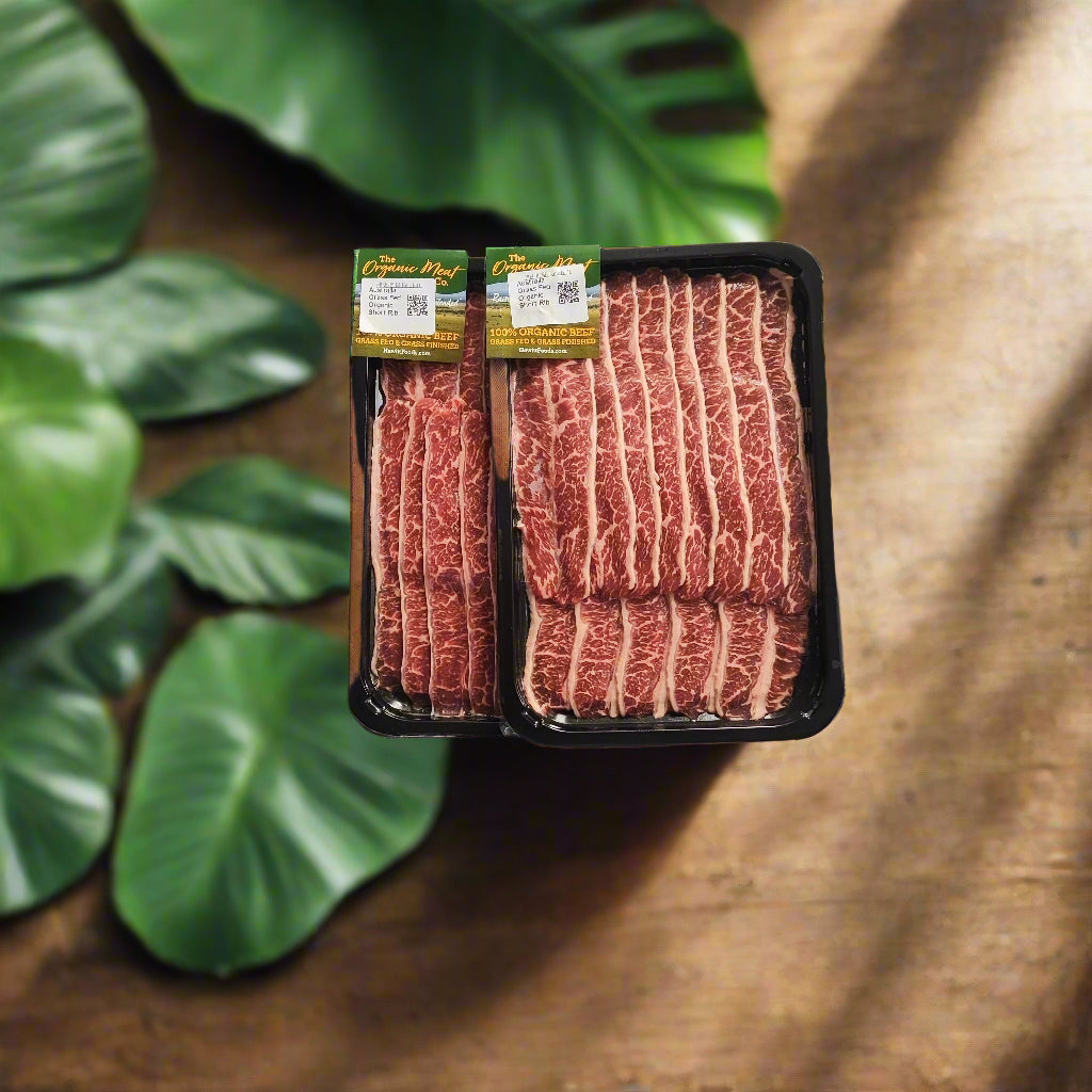 200g Arcadian Organic Grass Fed Beef Short Rib Slice (boneless)