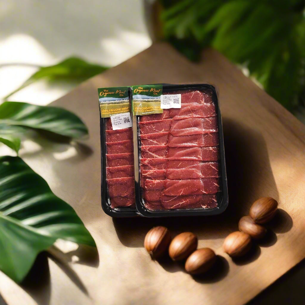 200g Arcadian Organic Grass Fed Beef Top Side Slice