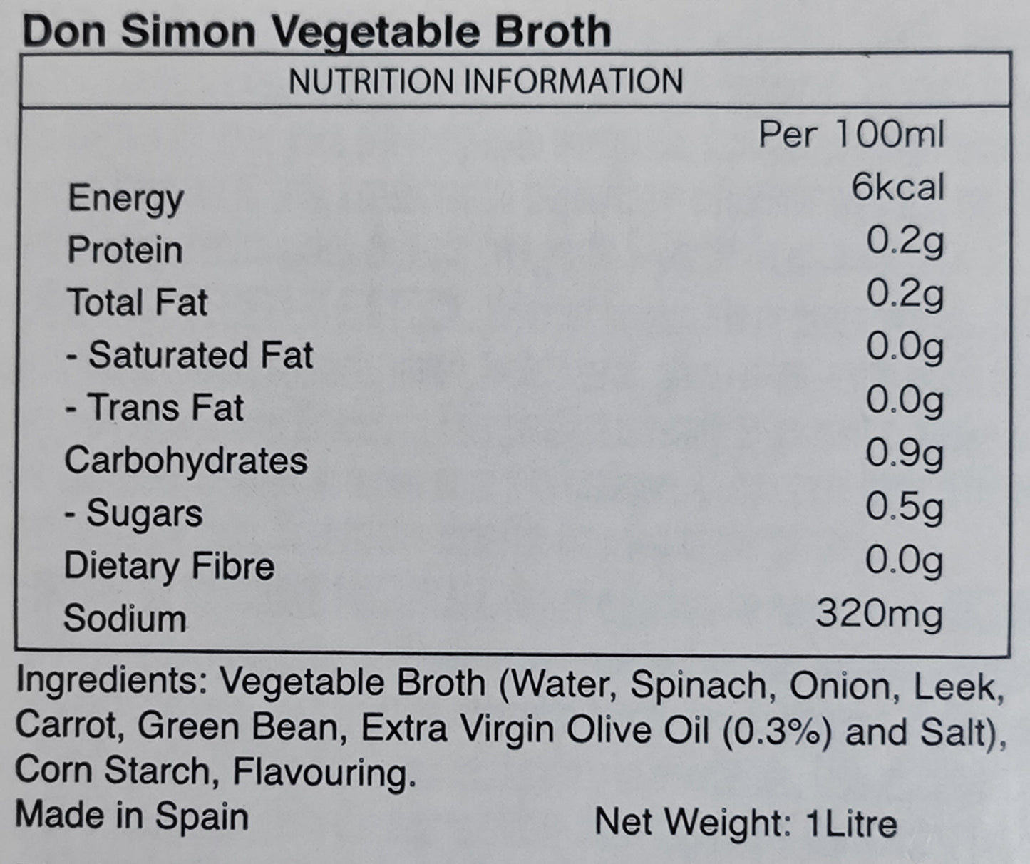 Don Simon Broth