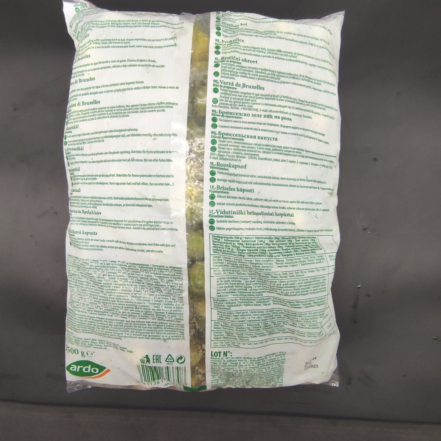 2.5kg Belgium Brussels Sprouts 比利士椰菜仔