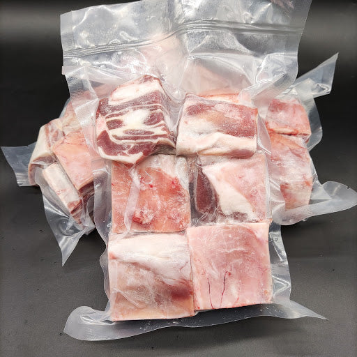 500g NZ Pure South Lamb Belly 紐西蘭 羊腩粒 有皮有骨