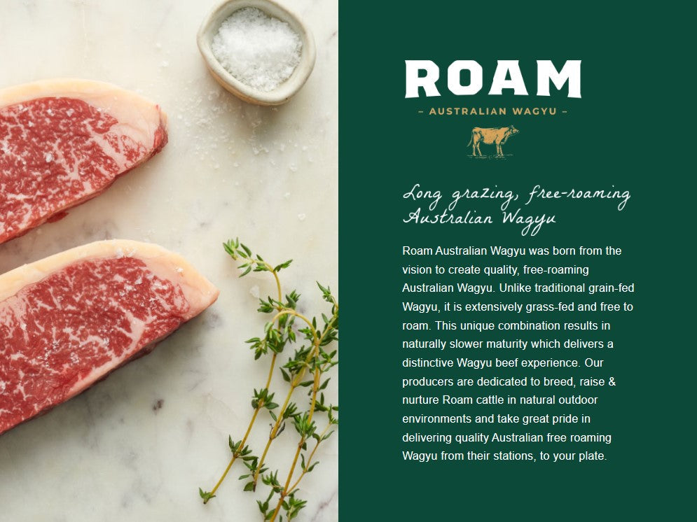 MB4+ Australia Grass Fed Wagyu Striploin 澳洲草飼 和牛 西冷