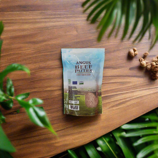 NZ Grass Fed Angus Patties 320g (100% meat, un-seasoned)