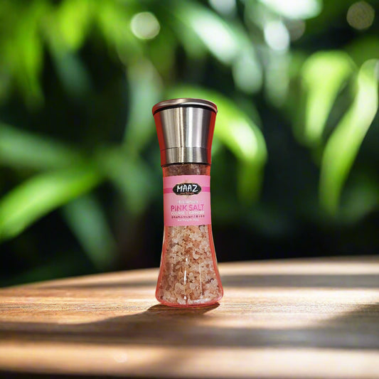 MAAZ Himalaya Pink Salt with Grinder 200g
