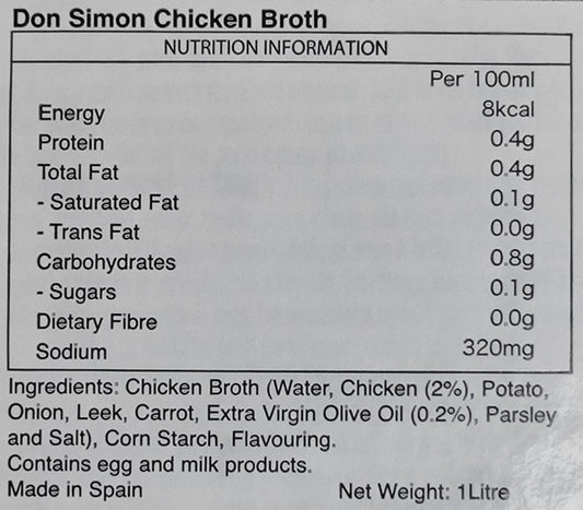 Don Simon Chicken Broth 1L